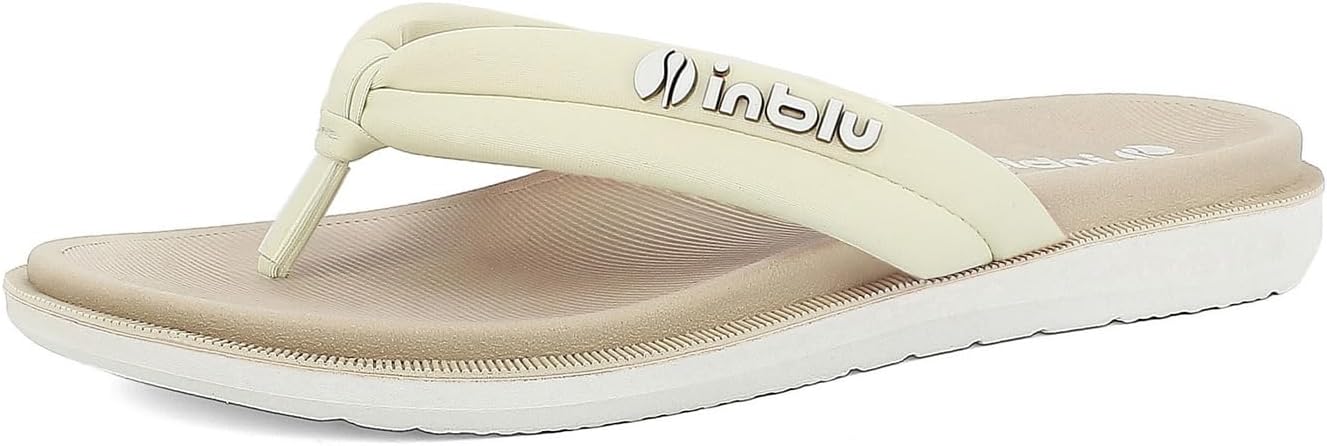 inblu Ciabatte Donna Infradito Colorate Leggere Flessibili, Suola Dual Density