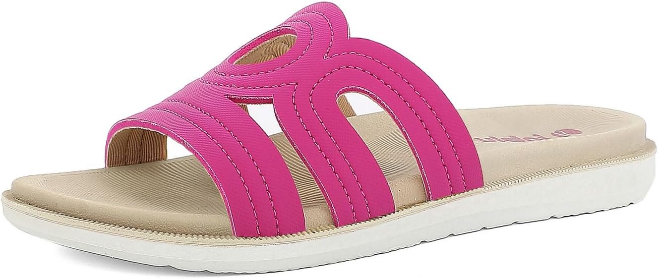 inblu Ciabatte Donna Multifascia con Suola Dual Density