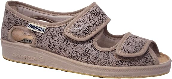 EMANUELA 667 PANTOFOLE SANDALO DONNA CON STRAPPO