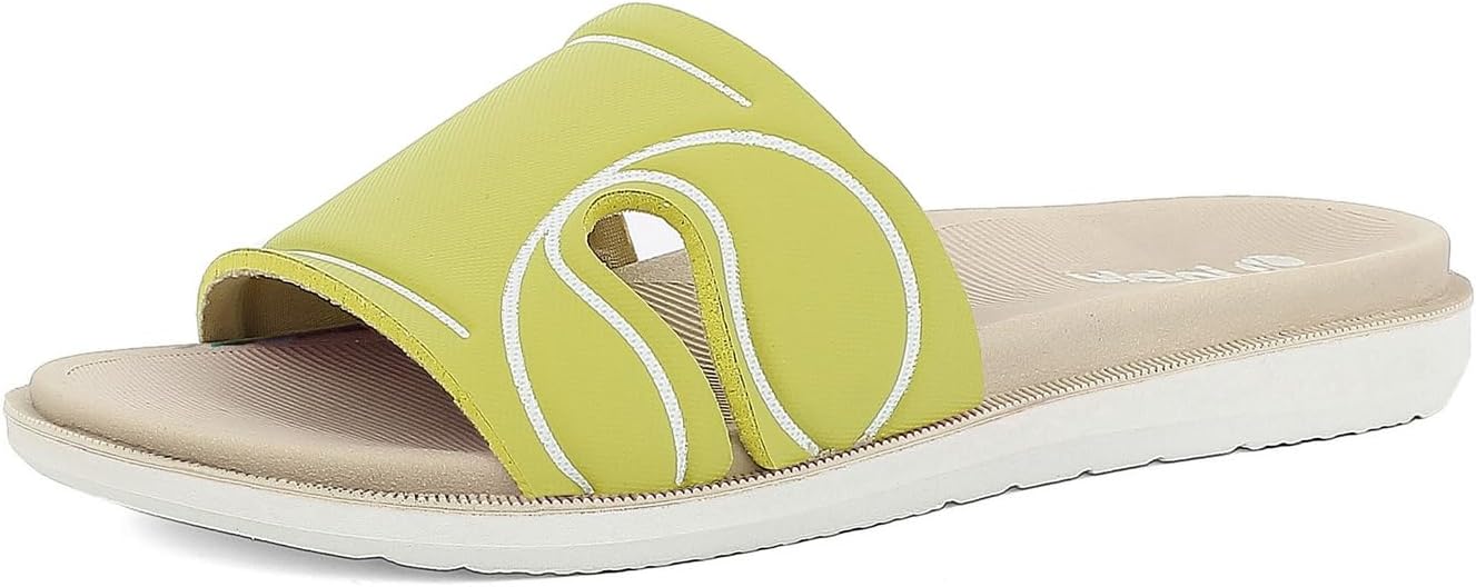 inblu Ciabatte Donna con Fascia Colorata e Disegno Logo, Suola Dual Density