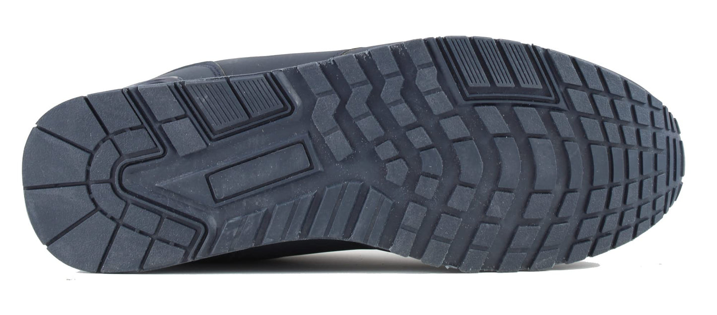 TIGLIO 9103 Blu Scarpe Sportive Uomo Doppio Strappo Regolabile Tomaia Superiore in Tessuto Traspirante Ideali Anche per Riabilitazione