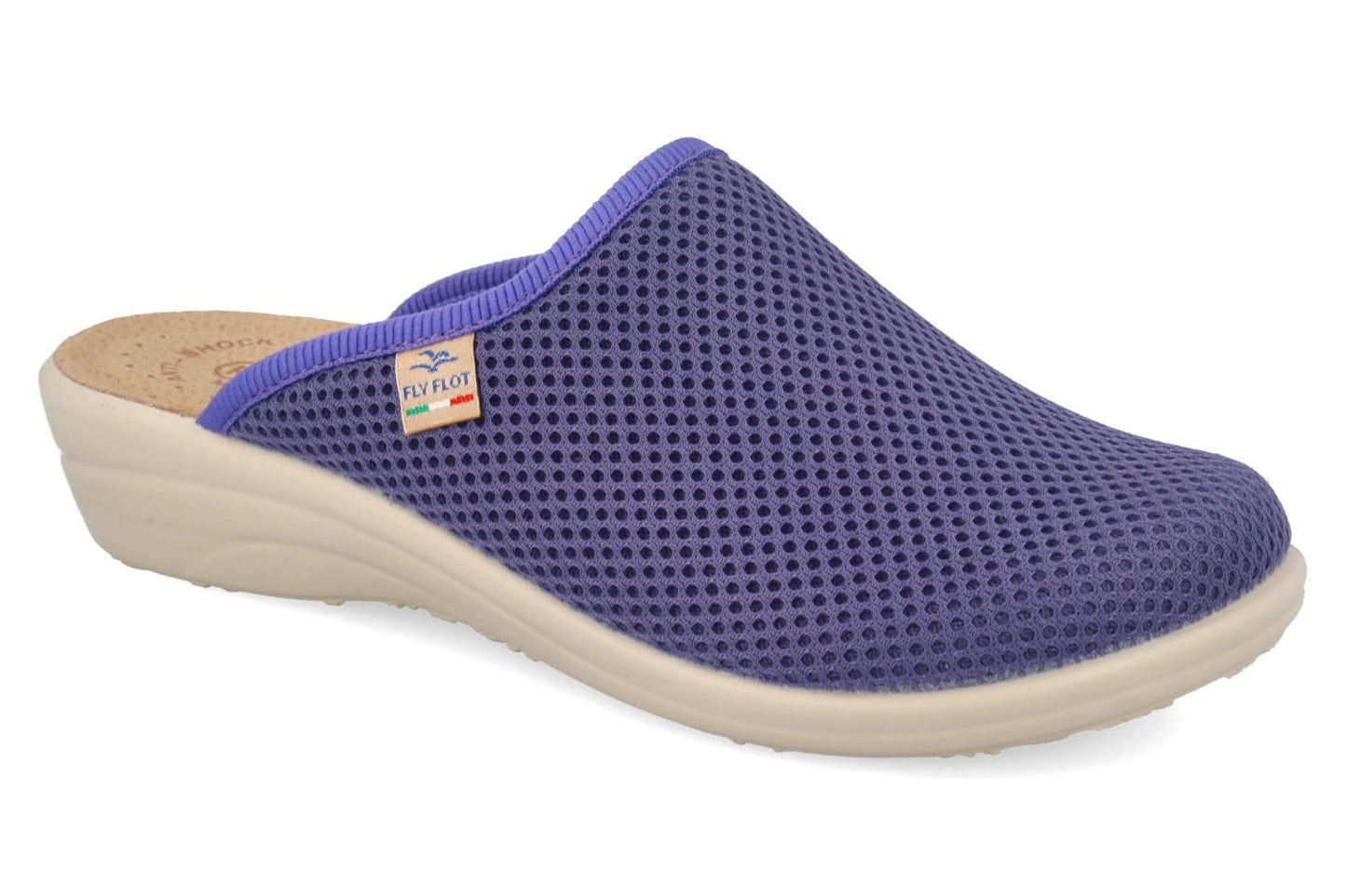 Fly Flot Fresh Woman, Pantofole Donna Traspiranti, Ciabatta con Tomaia in Rete Elastica, Sottopiede imbottito in Pelle Antishock