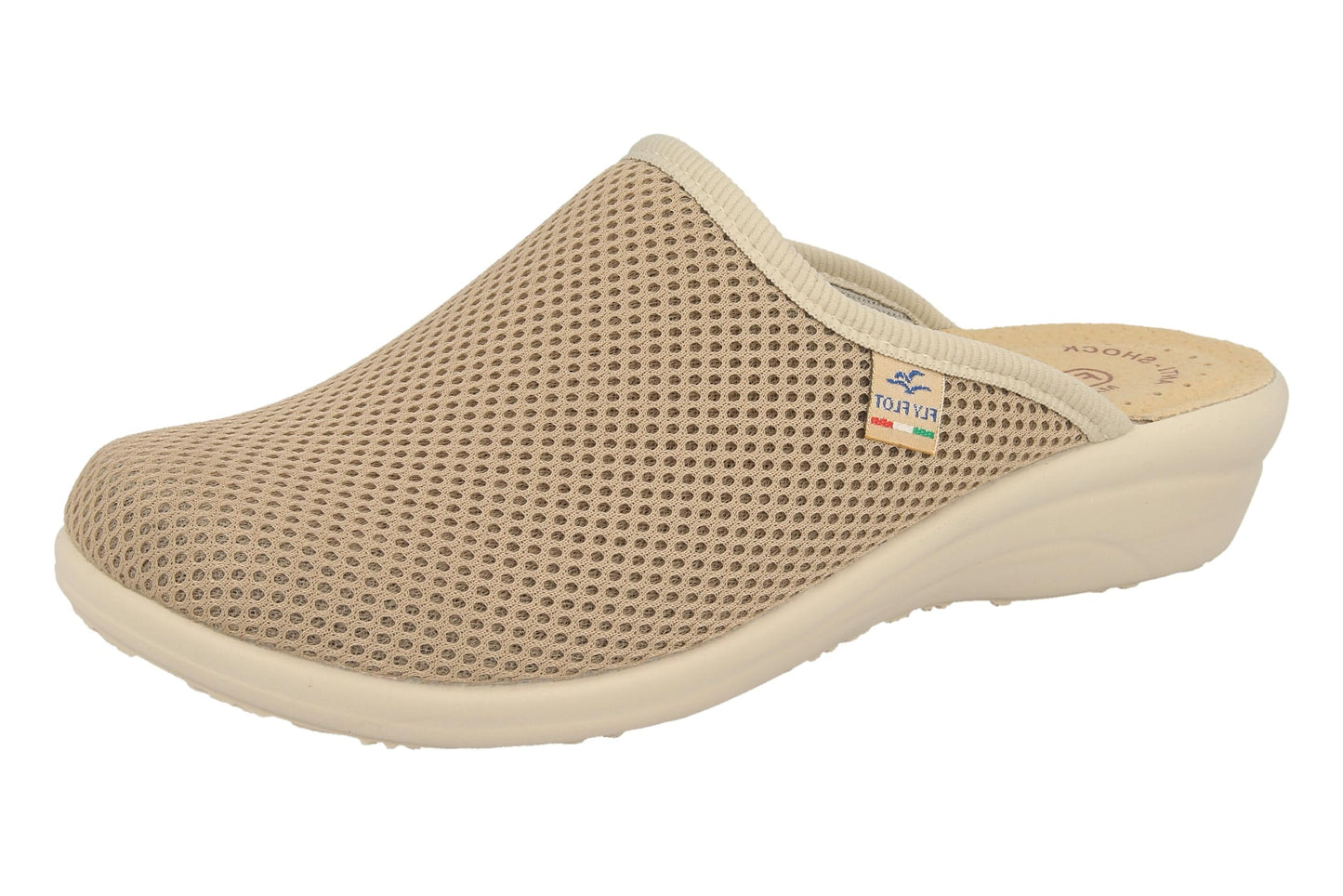 Fly Flot Fresh Woman, Pantofole Donna Traspiranti, Ciabatta con Tomaia in Rete Elastica, Sottopiede imbottito in Pelle Antishock