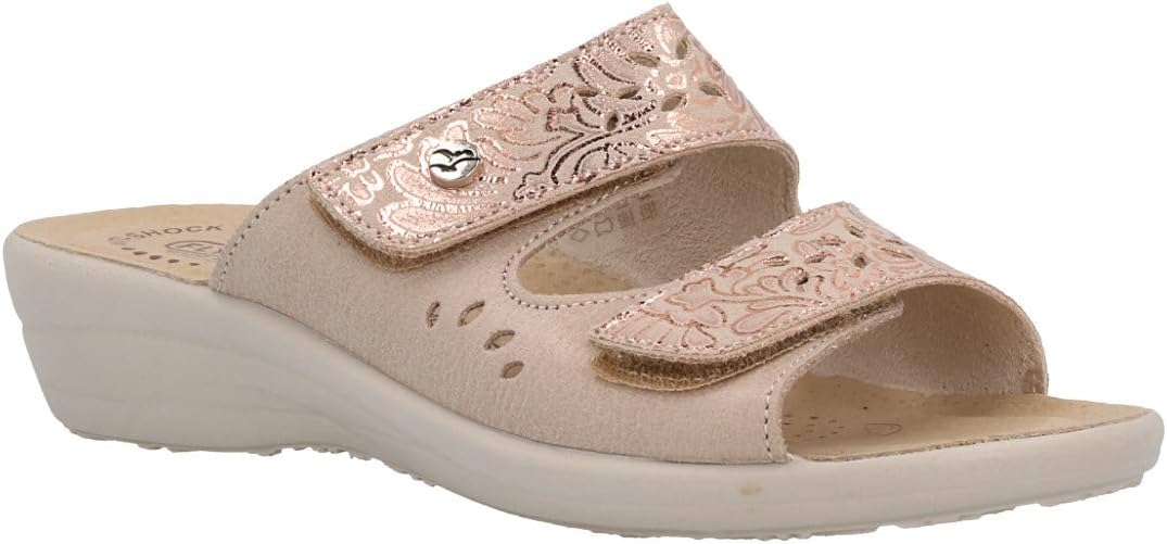 Fly Flot Bellona, Pantofole Donna in Microfibra Elasticizzata, con Strappo Regolabile, Sottopiede Antishock, Sandali