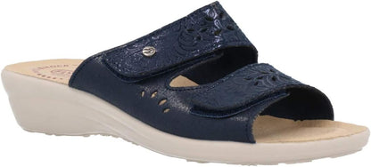 Fly Flot Bellona, Pantofole Donna in Microfibra Elasticizzata, con Strappo Regolabile, Sottopiede Antishock, Sandali