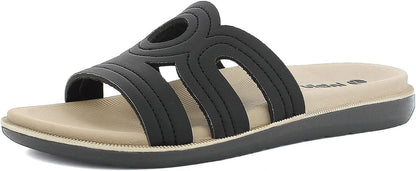 inblu Ciabatte Donna Multifascia con Suola Dual Density