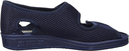 EMANUELA 663 PANTOFOLE SANDALO DONNA CON STRAPPO IN TESSUTO ELASTICIZZATO