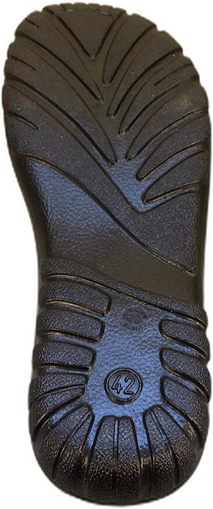 Bocciolo Ciabatte Uomo Aperte Incrociate Classiche Vera Pelle Made in Italy Plantare Cuoio