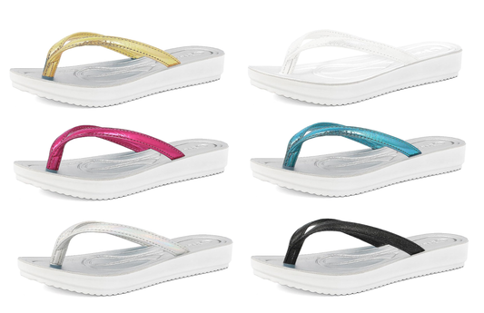 inblu Ciabatte Infradito Donna Colorate con Suola Super Flessibile E Leggera