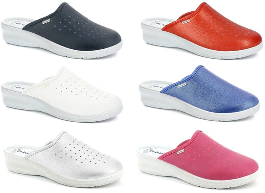 Inblu Bunte Klassische Clogs, Sandali a Ciabatta da Donna